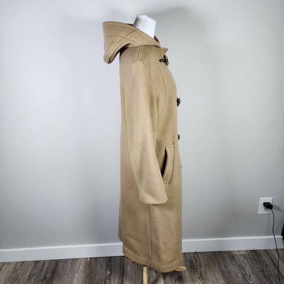 Vintage Gloverall Wool Coat Womens 10 English Duffle Heritage Old Money Classic - Picture 4 of 16